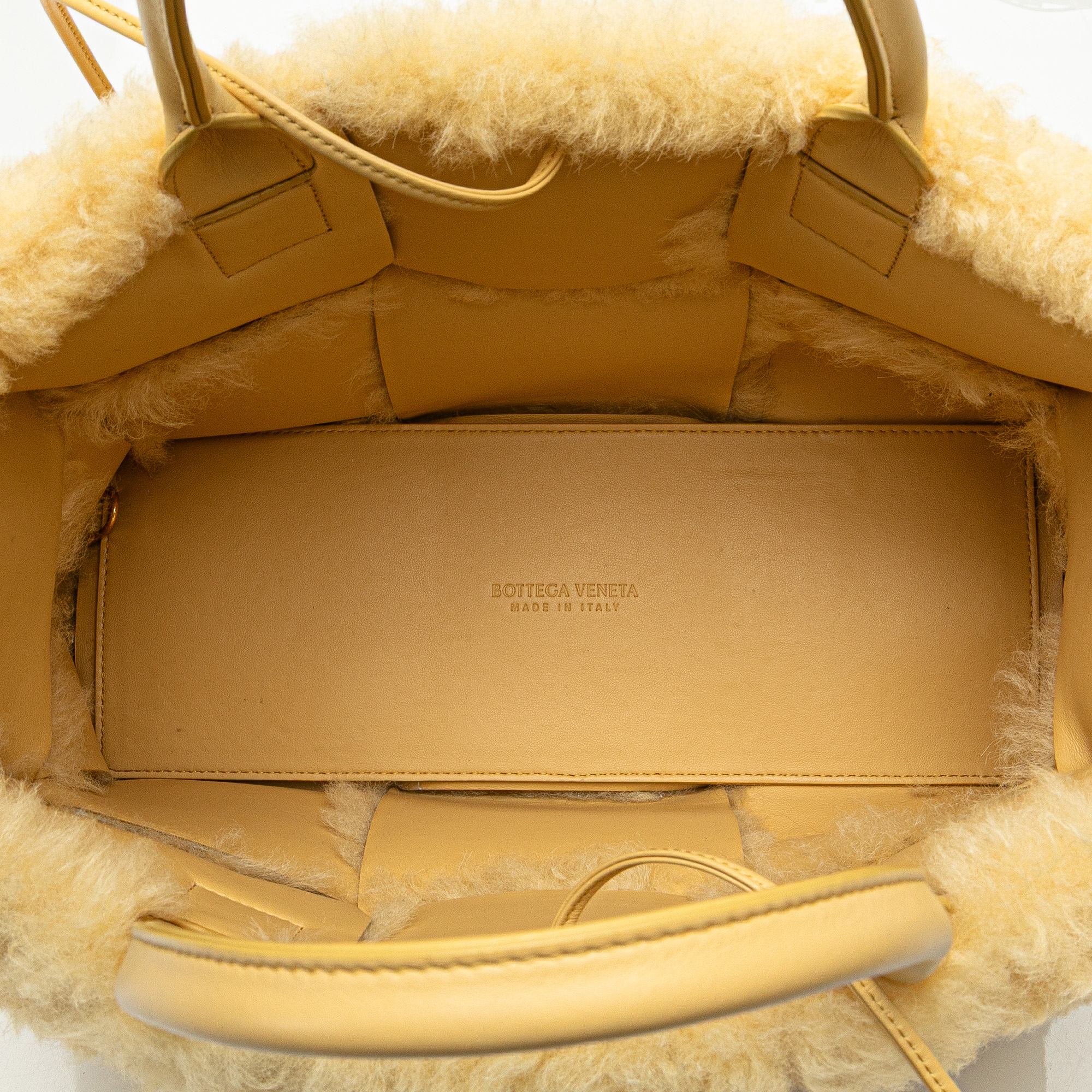 Bottega Veneta Arco Tote Shearling The Arco Small Shearling Tote Bag By Bottega Veneta Moda Operandi