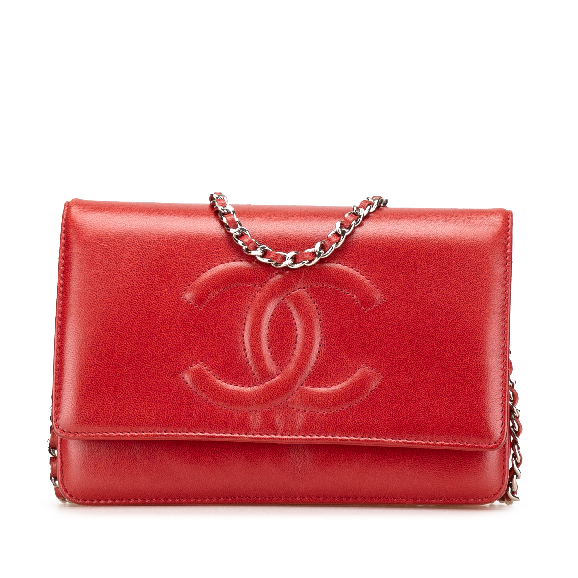 Product image of CC Calfskin Wallet On Chain