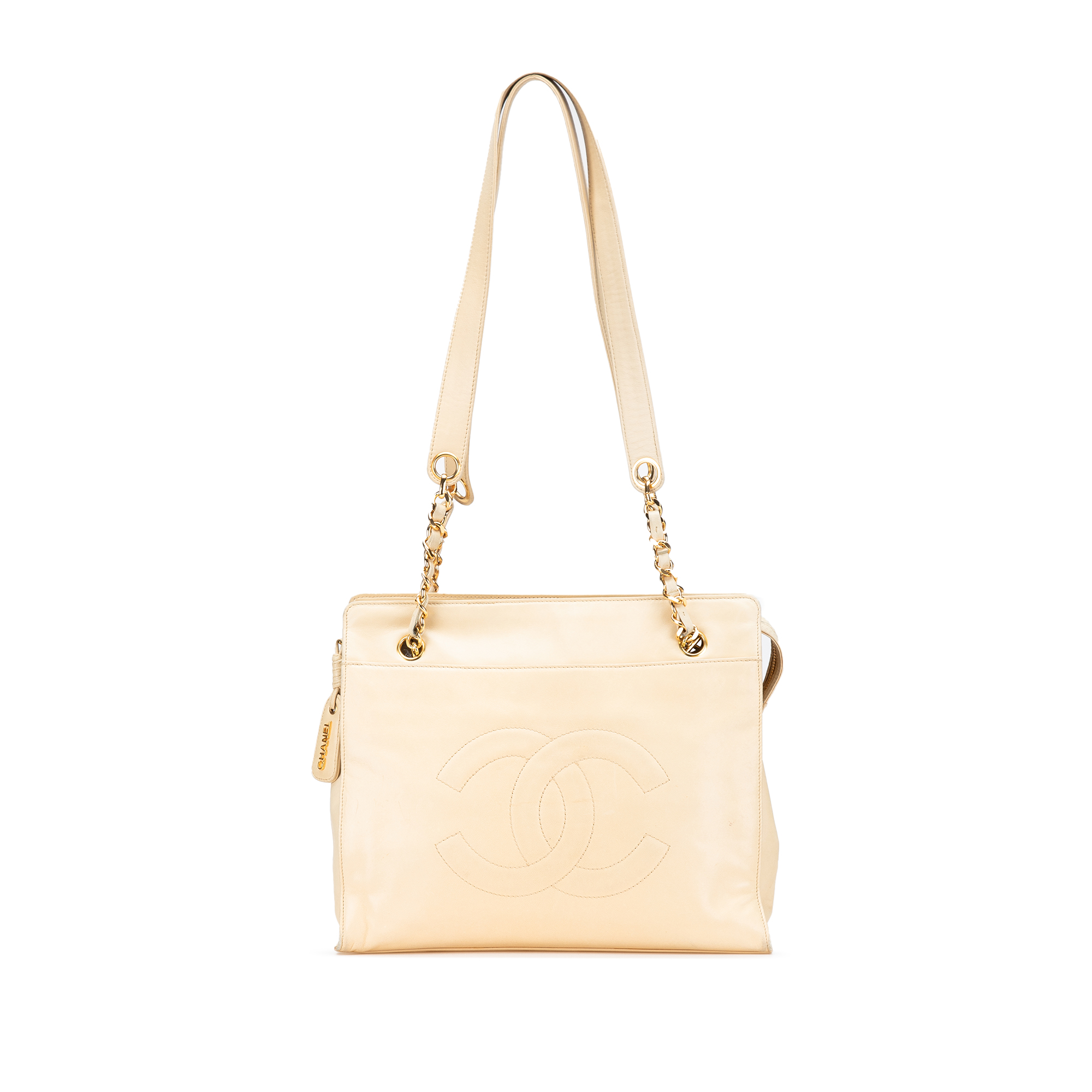 Product image of CC Lambskin Chain Tote