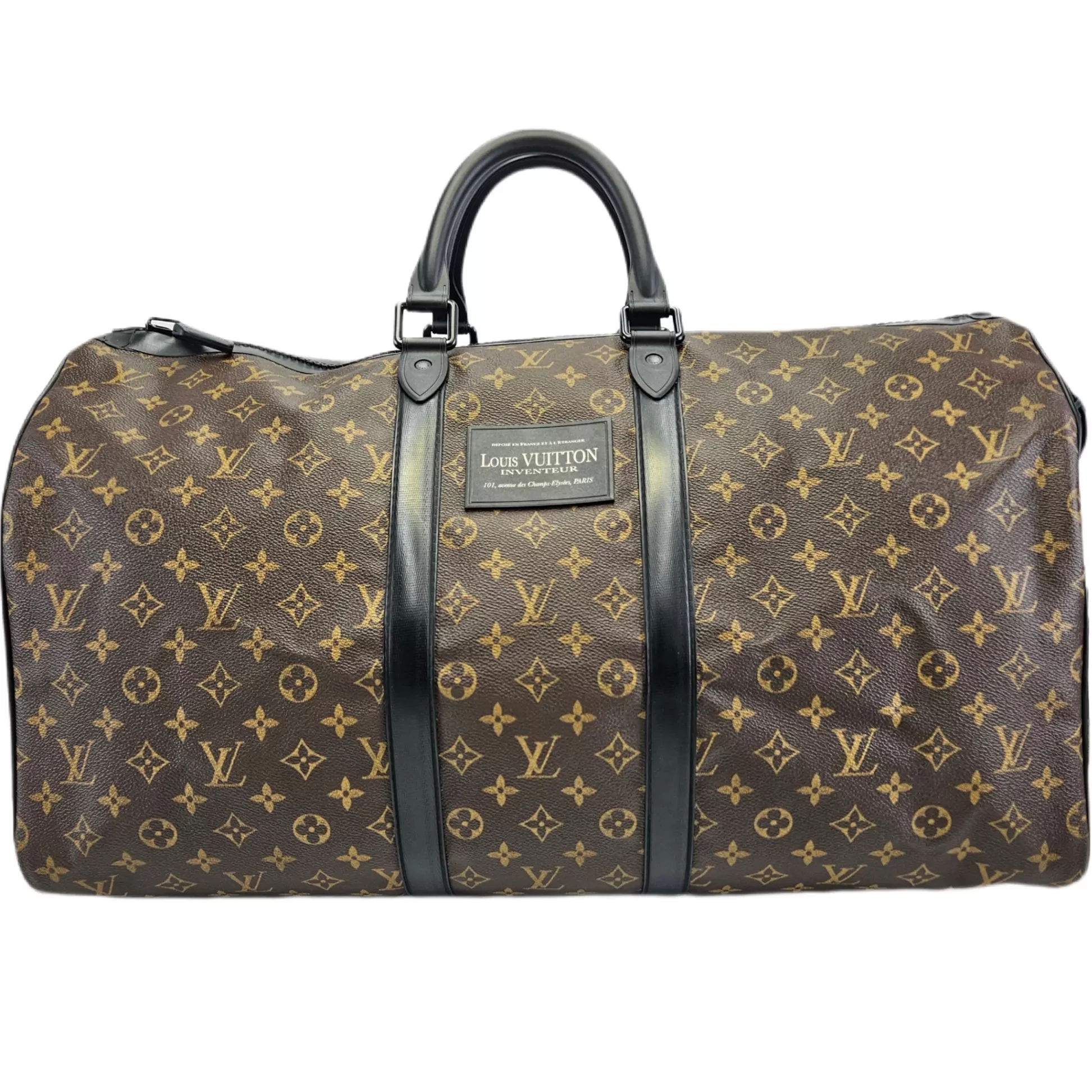 LV Louis Vuitton pre-owned Keepall 55 Bandouliere bag  Waterproof Weekender - Weekender