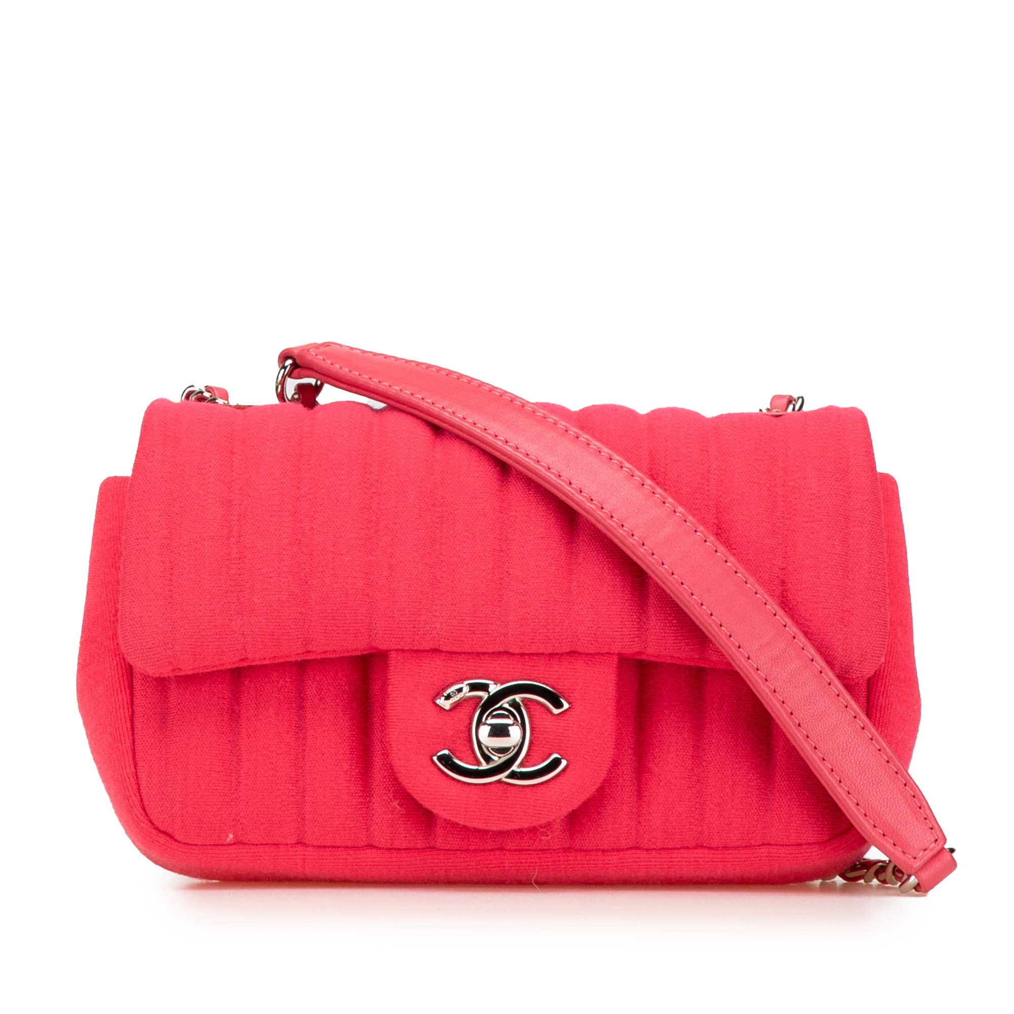 Product image of Mini Vertical Quilted Jersey Single Flap