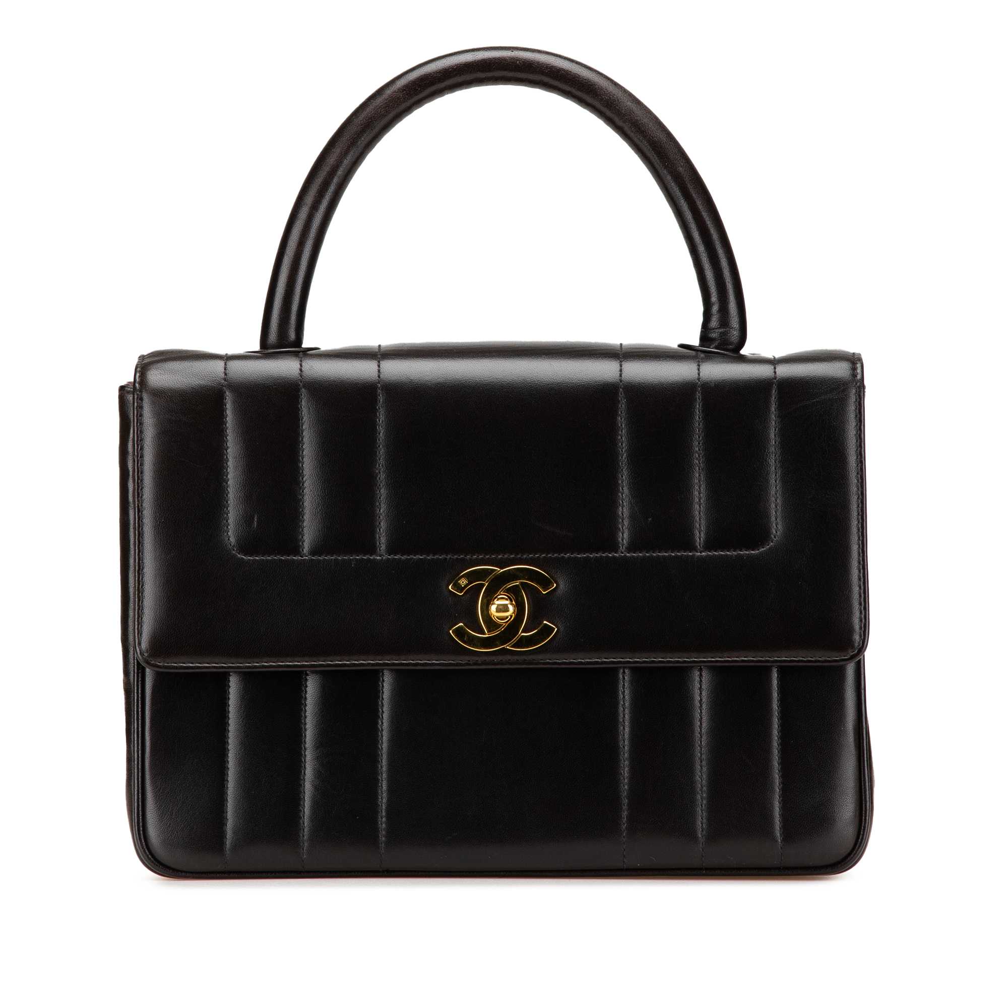 Product image of Lambskin Mademoiselle Kelly Top Handle Bag